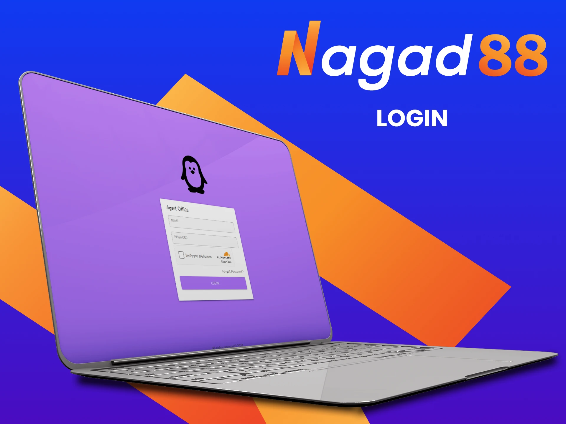 Log in to the Nagad88 affiliate program account.