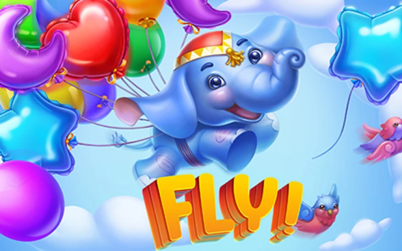 Fly with Balloon game at Nagad88 casino.