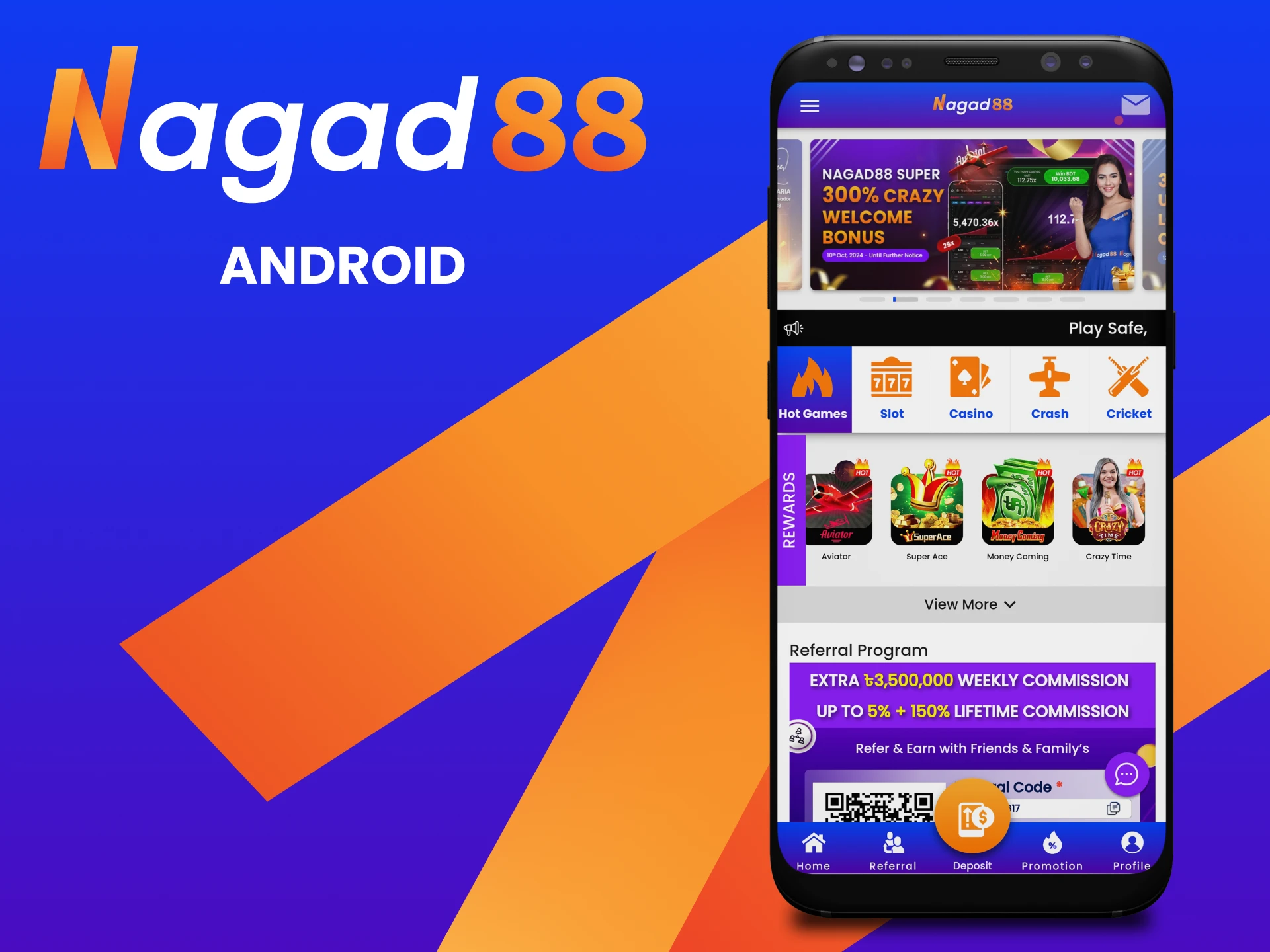 Download the Nagad88 app for Android in 4 easy steps.