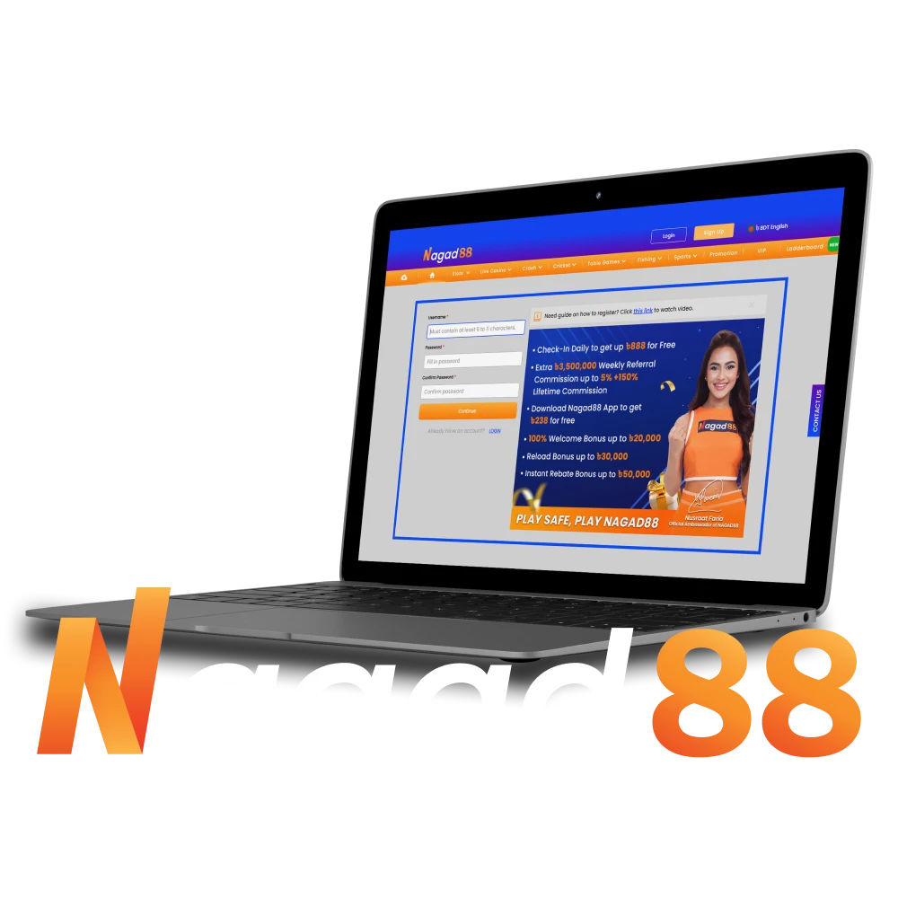 Find out how to register at Nagad88, verify, and log in to an account in Bangladesh.