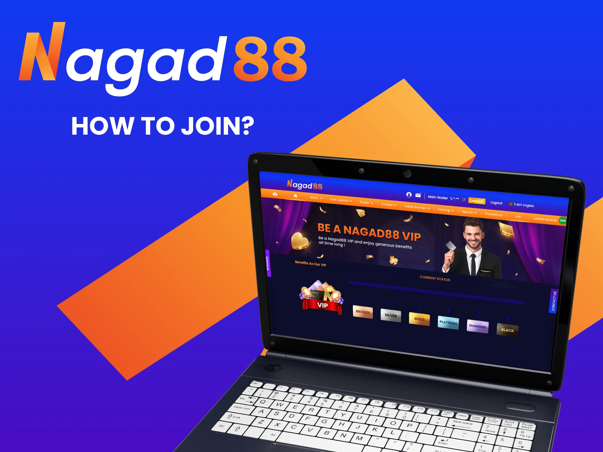 Read how to become a member of the Nagad88 VIP club.