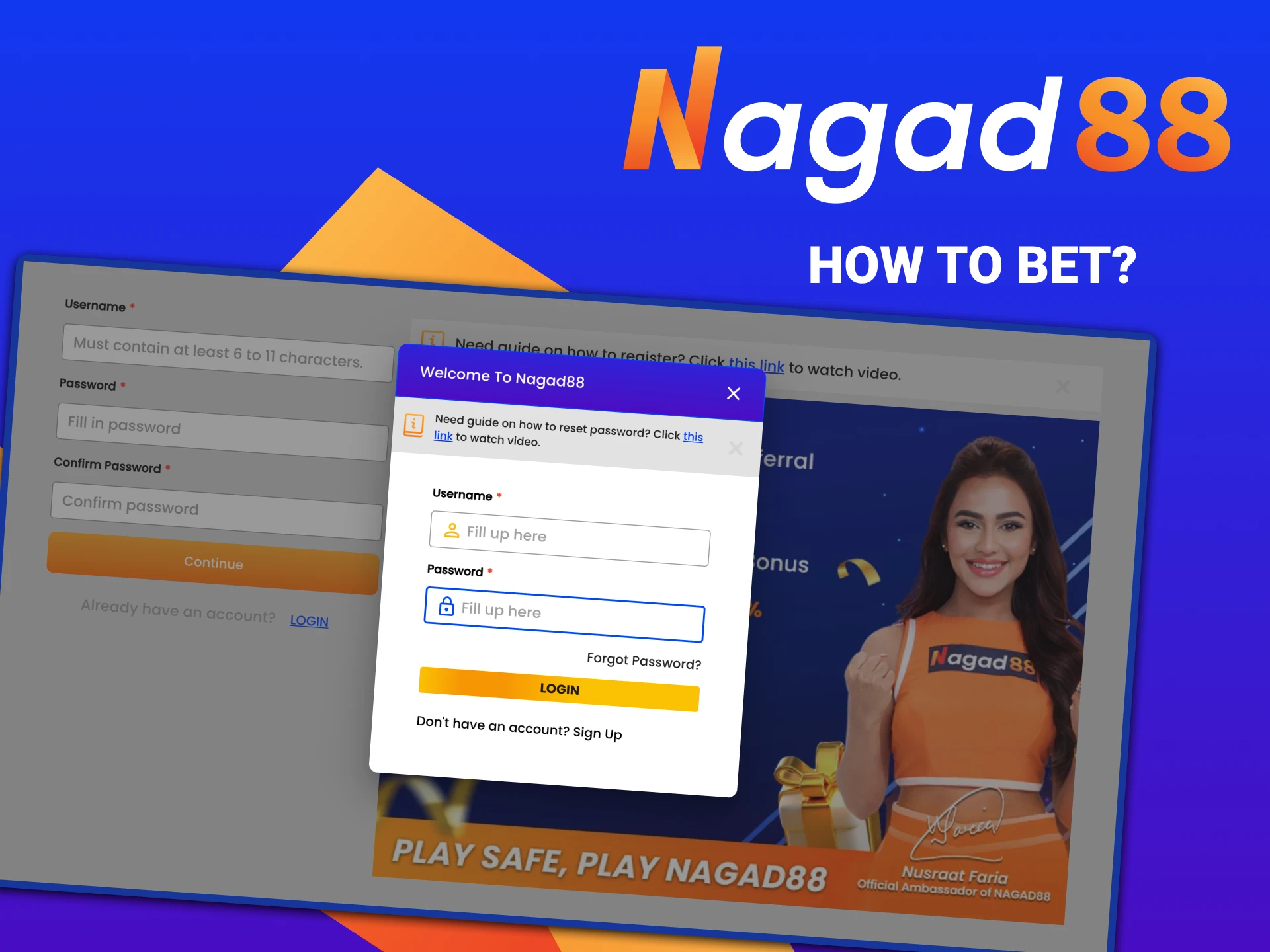 You can start online cricket betting at Nagad88 for real money.