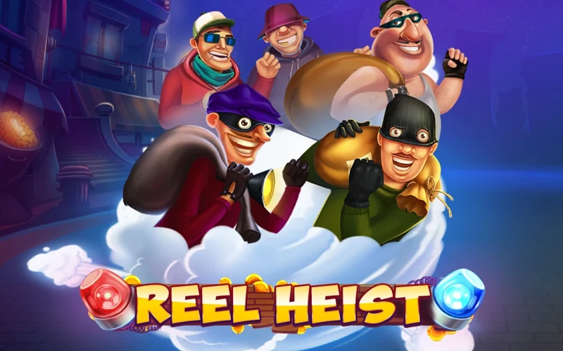 Try to win in Reel Heist game at Nagad88 casino.